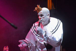 Puddles Pity Party performing with The Aquabats at El Rey Theatre on September 1, 2018 in Los Angeles, California.