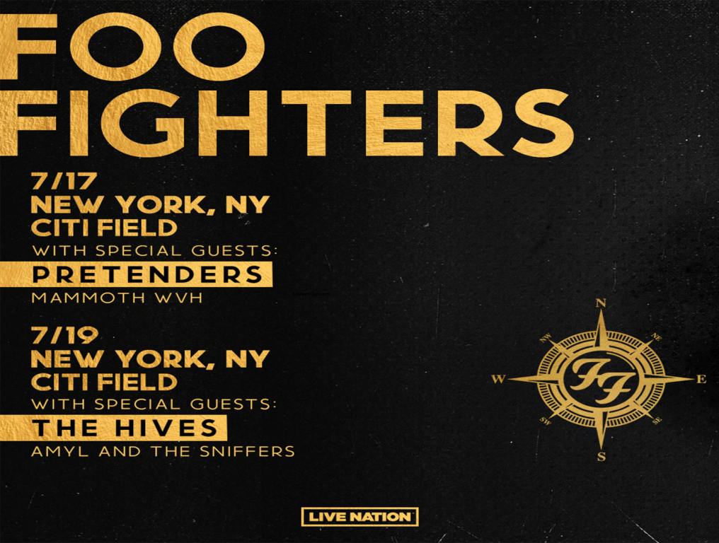 foo fighters tour citi field