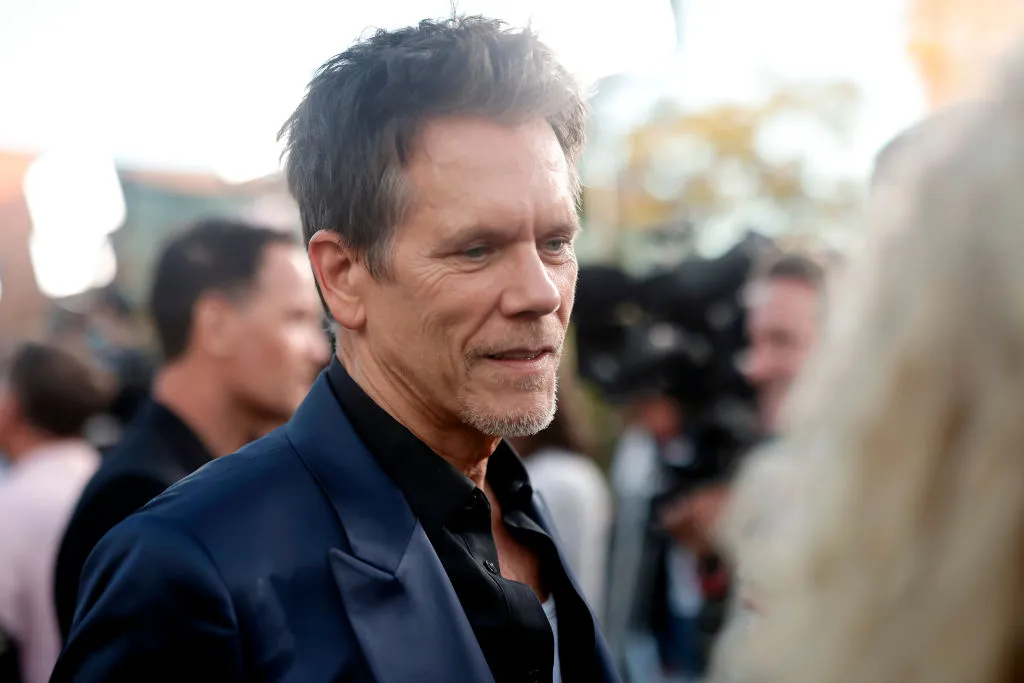 Beverly Hills Cop: Axel F World Premiere in Beverly Hills, CA, Kevin Bacon Disguised Himself As A Normal Person: 'This Sucks'